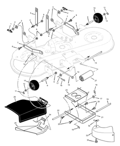 Part Location Diagram of 095086E700 Murray DISCONTINUED